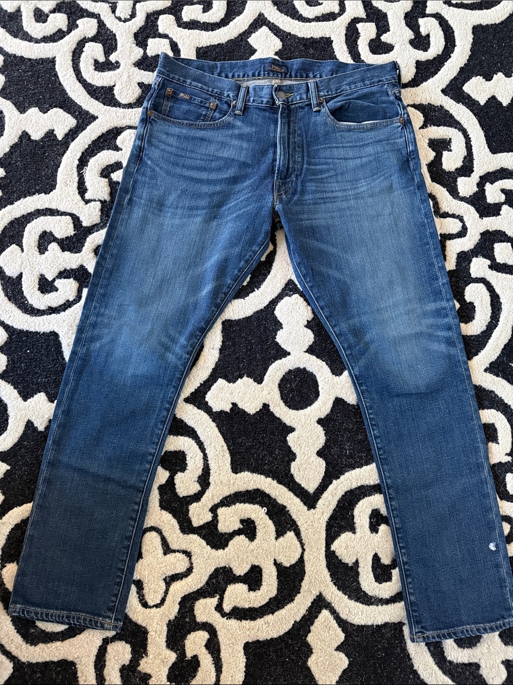 Mens Polo Ralph Lauren  “The Sullivan Slim” Blue Jeans- 33x30
